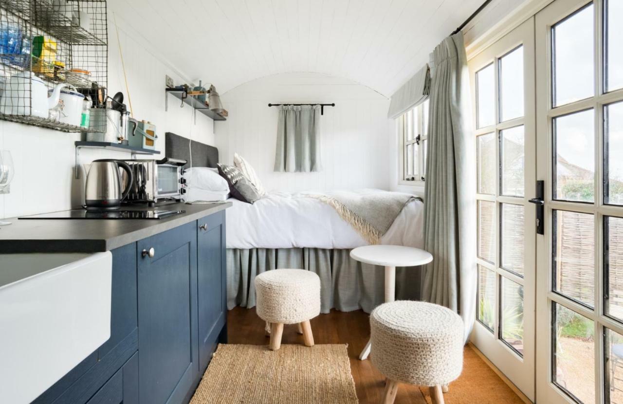 Purbeck Shepherd Huts Worth Matravers Exterior foto